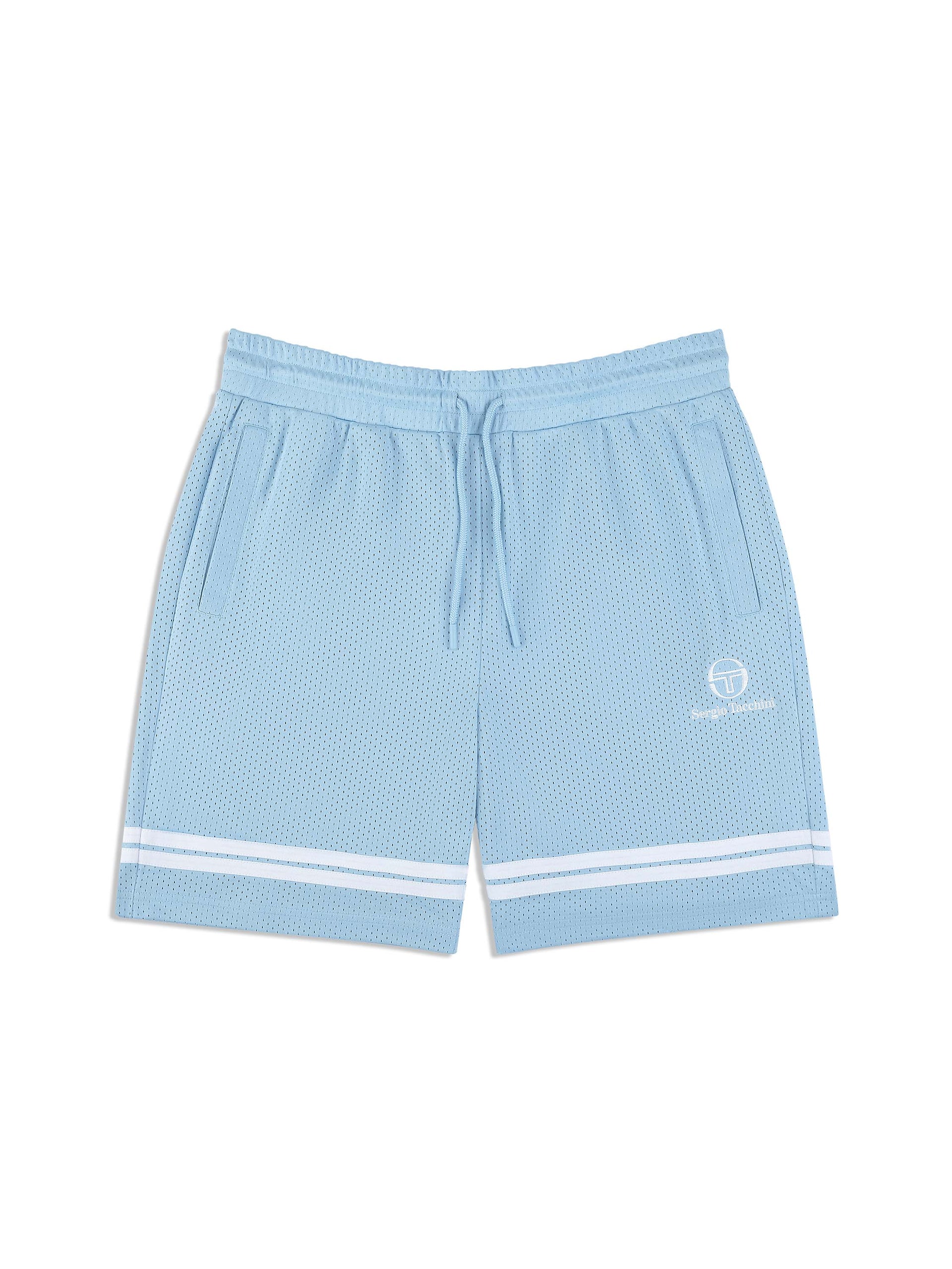 Ludovic Mesh Short- Dutch Canal/ White – Sergio Tacchini