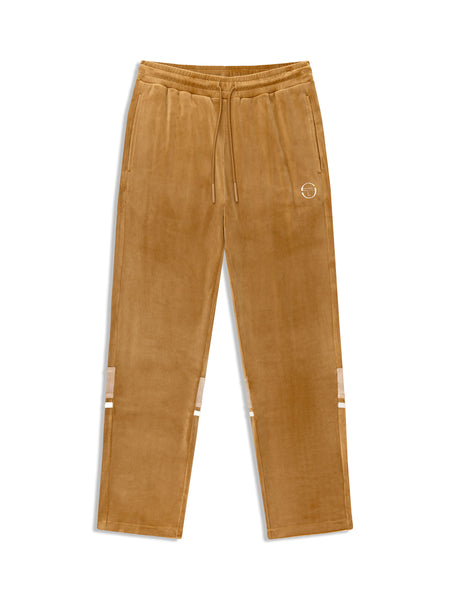 Damarindo Velour Track Pant- Bronze Brown – Sergio Tacchini