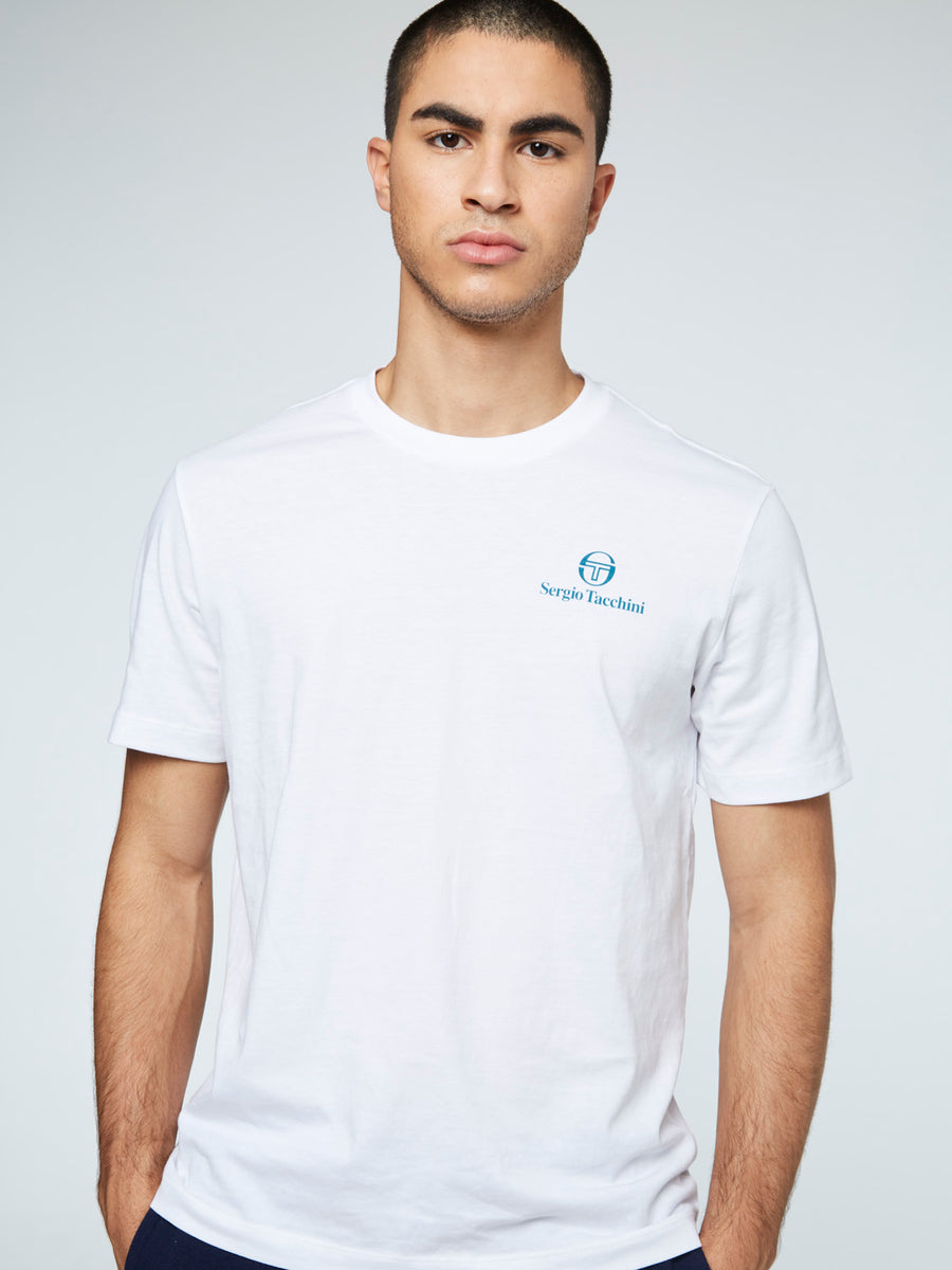 Serif Logo T-Shirt-White