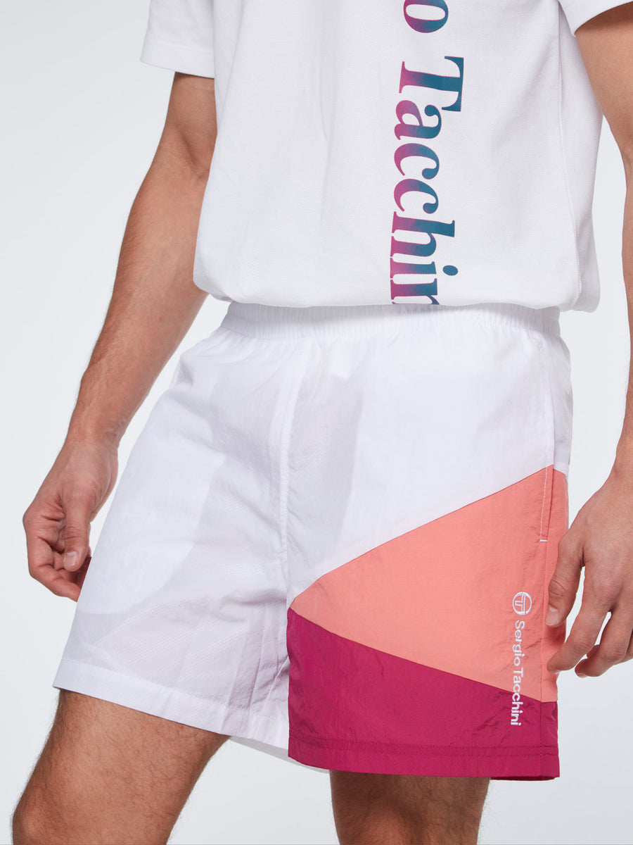 Mosaic Short-White/ Multi