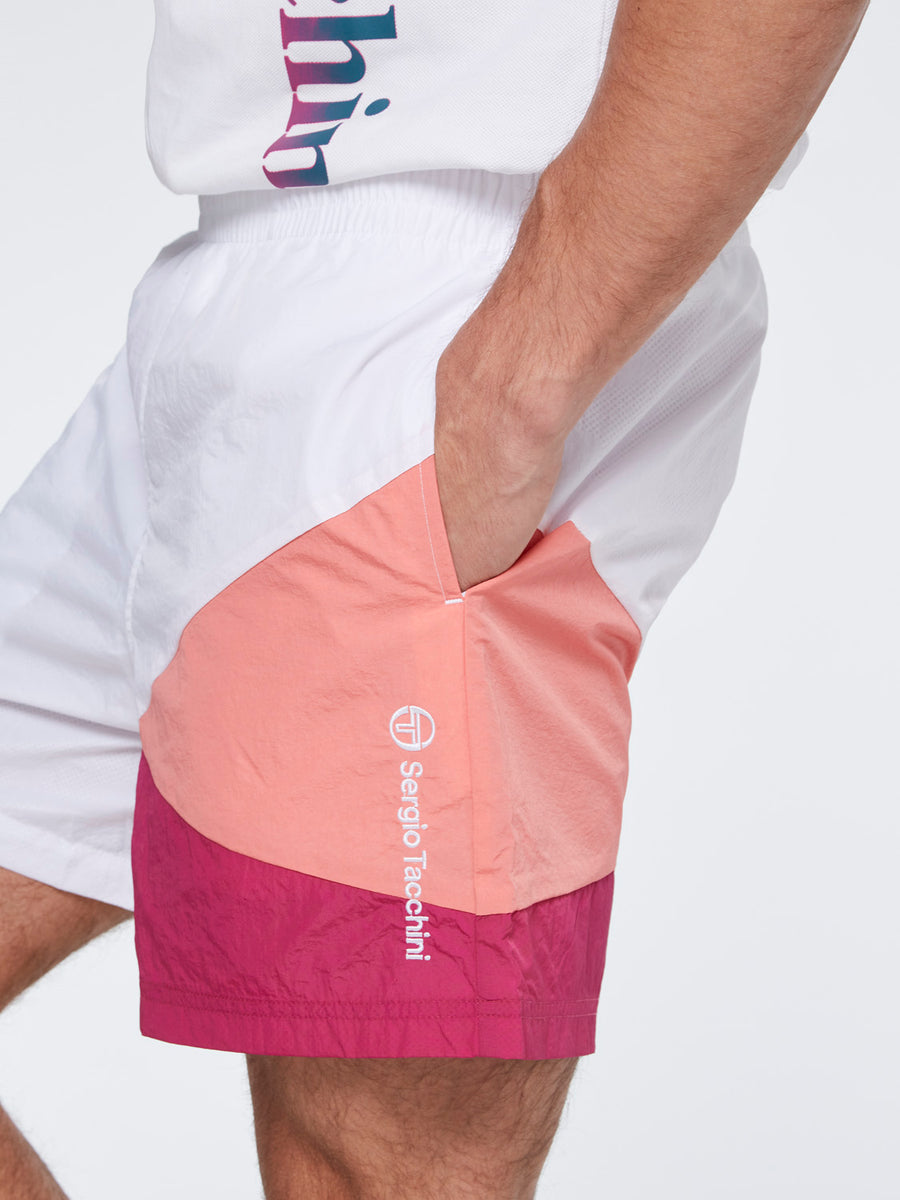 Mosaic Short-White/ Multi