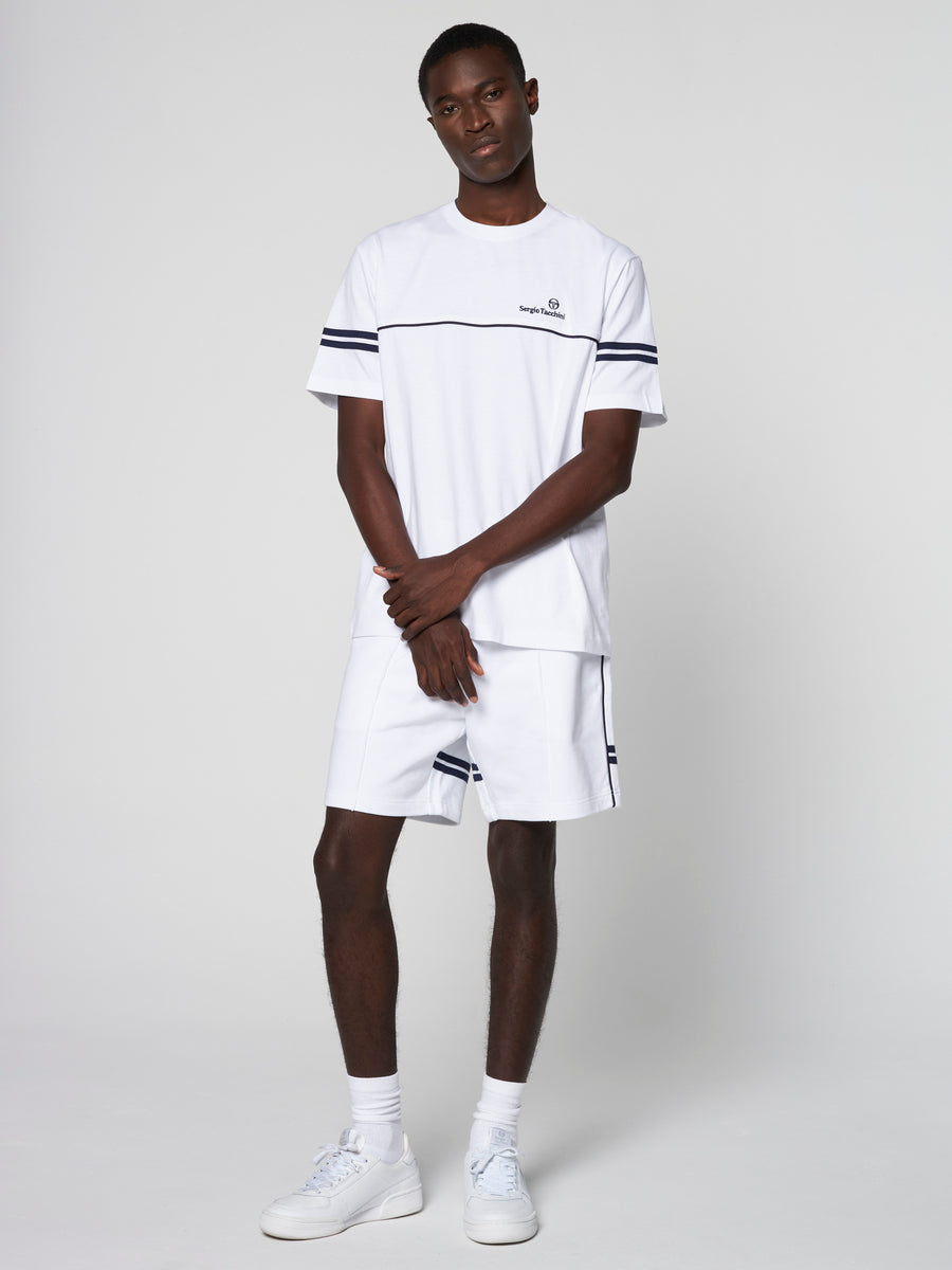 Orion T-Shirt- White/ White – Sergio Tacchini