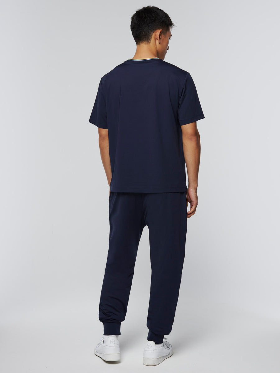Air T-Shirt- Maritime Blue/ Flax