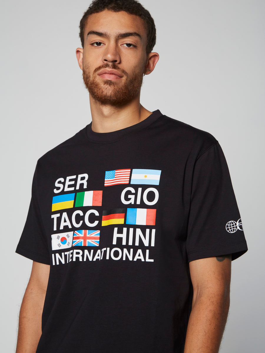International T-Shirt-Black