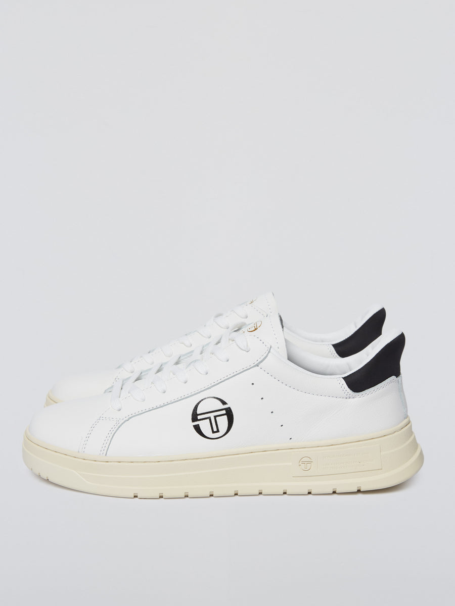 Court Classic Sneaker- White/ Seedpearl/ Raven