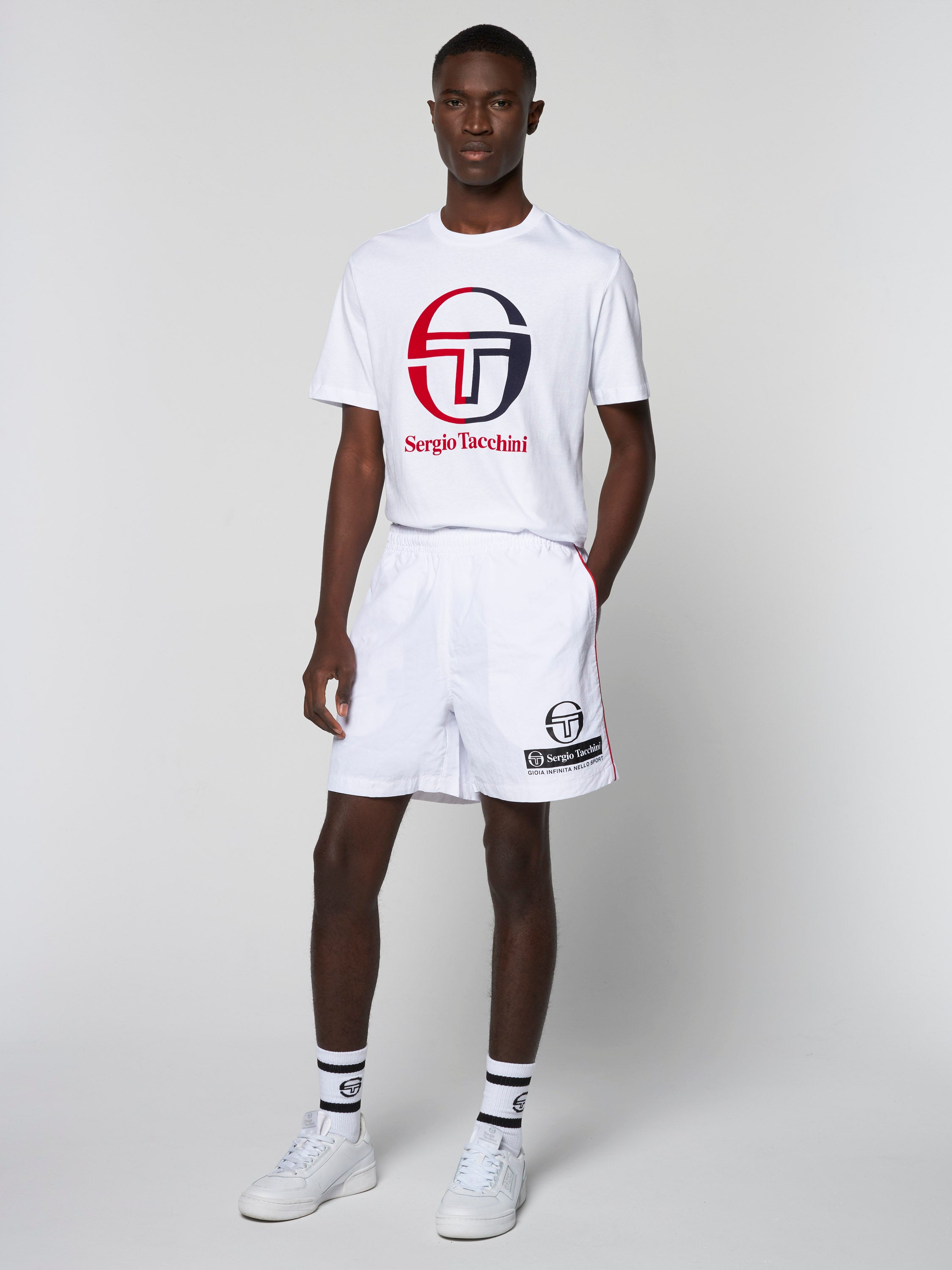 Viva Nylon Short White Sergio Tacchini