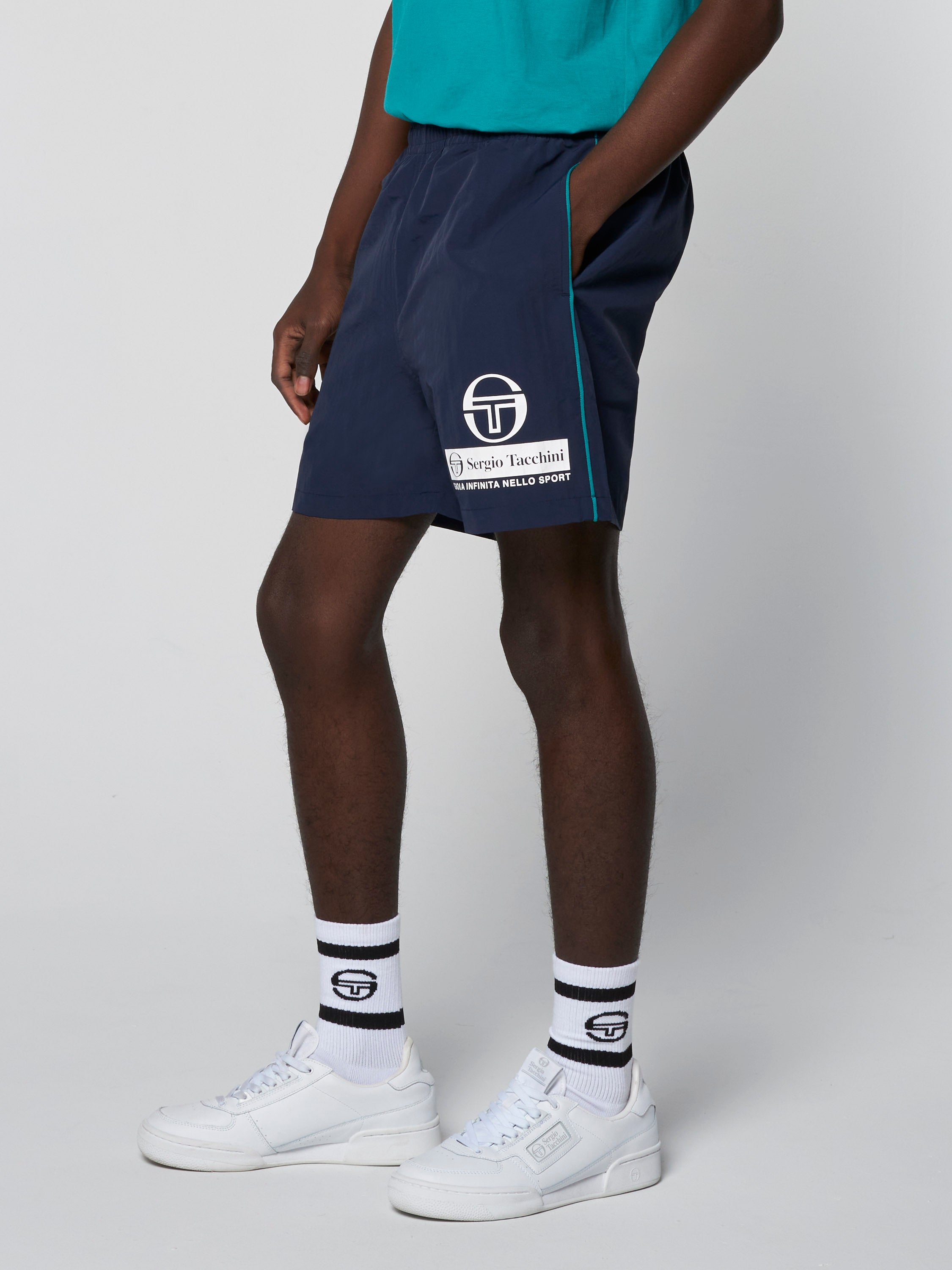 Sergio Tacchini ネイビー サロペット Sサイズ Sergio Tacchini ネイビー サロペット Sサイズ Sergio Tacchini