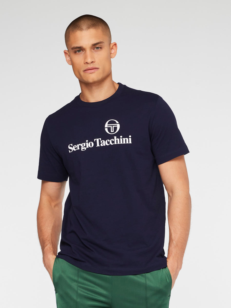 Heritage Logo T-Shirt-Maritime Blue – Sergio Tacchini